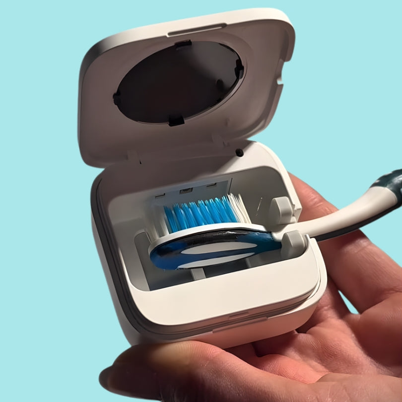 Portable UV-C Toothbrush Sanitizer