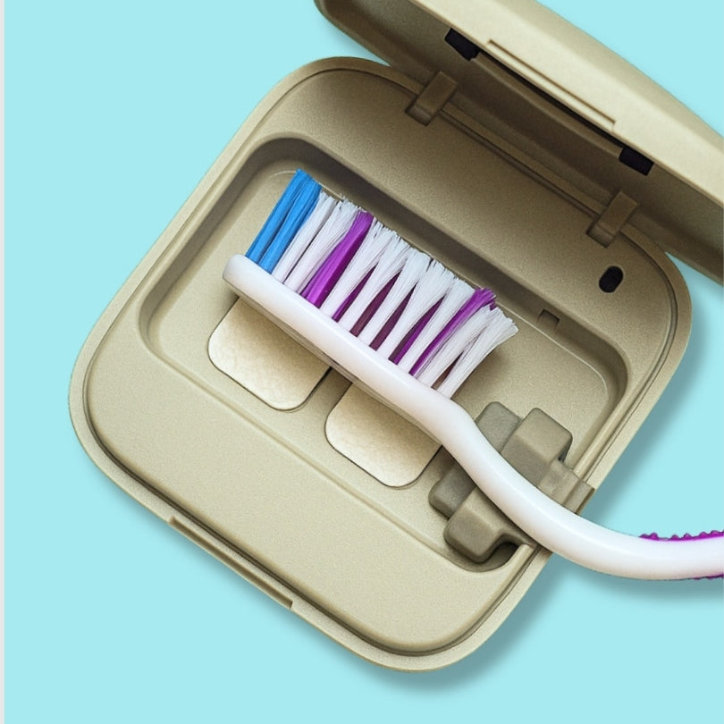 Portable UV-C Toothbrush Sanitizer